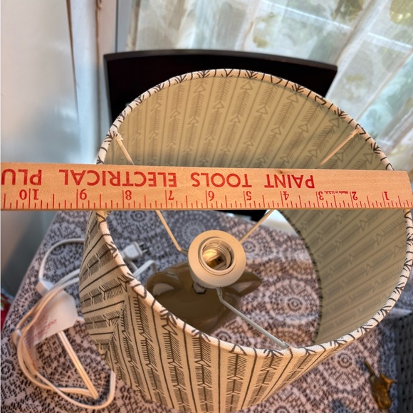 Levtex Baby Bailey Gray Fox Lamp Nursery Kids Room Nature Woodland Theme Unisex - Picture 4 of 8